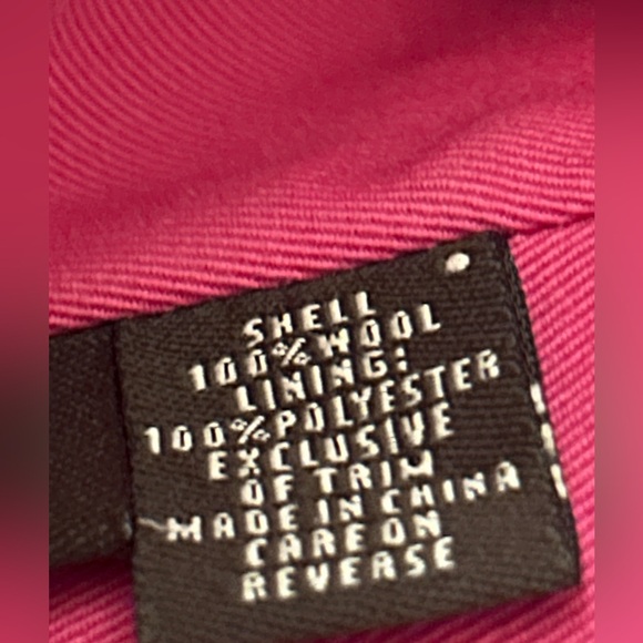 Coach Wool Pink Plaid Twist Buckle Bucket Hat
Vintage - Picture 5 of 10